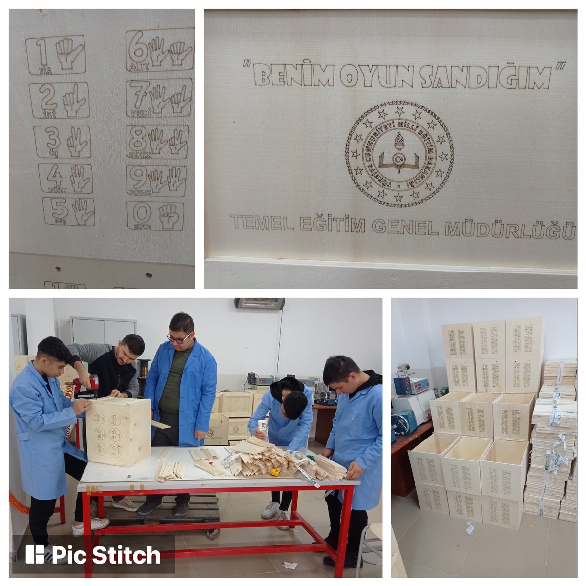 Okulumuzda okul öncesi ve anaokullarına yönelik öğrencilerin oyuncaklarının düzenli bir şekilde toplanacağı ve korunacağı "Benim Oyun Sandığım' adlı ders araç gereci üretimi devam etmektedir. <a href="/tcmeb/">Millî Eğitim Bakanlığı</a> <a href="/harunfatsa/">Harun Fatsa</a> <a href="/MemAnkara/">Ankara İl Millî Eğitim Müdürlüğü</a> <a href="/BeypazarM/">Beypazarı İlçe Milli Eğitim Müdürlüğü</a>