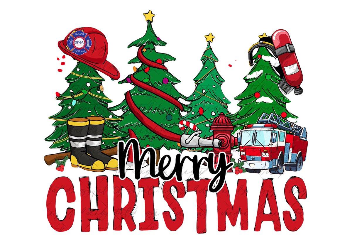 iafflocal465's tweet photo. Merry Christmas. 

@opffa @IAFFCanada @oshawacity @OshawaFire https://t.co/XNZKIxwIqh