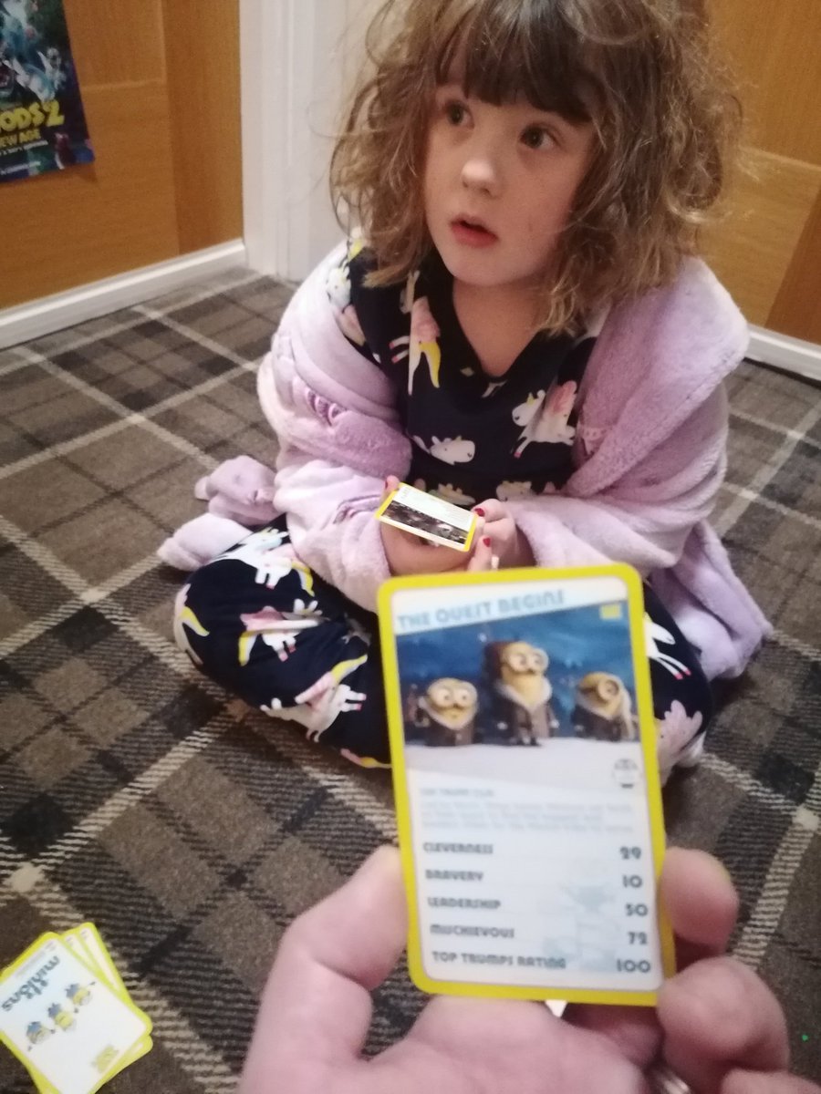 @ManMadeMoon Minions top trumps at 6am, 12 hours later im hitting the wall