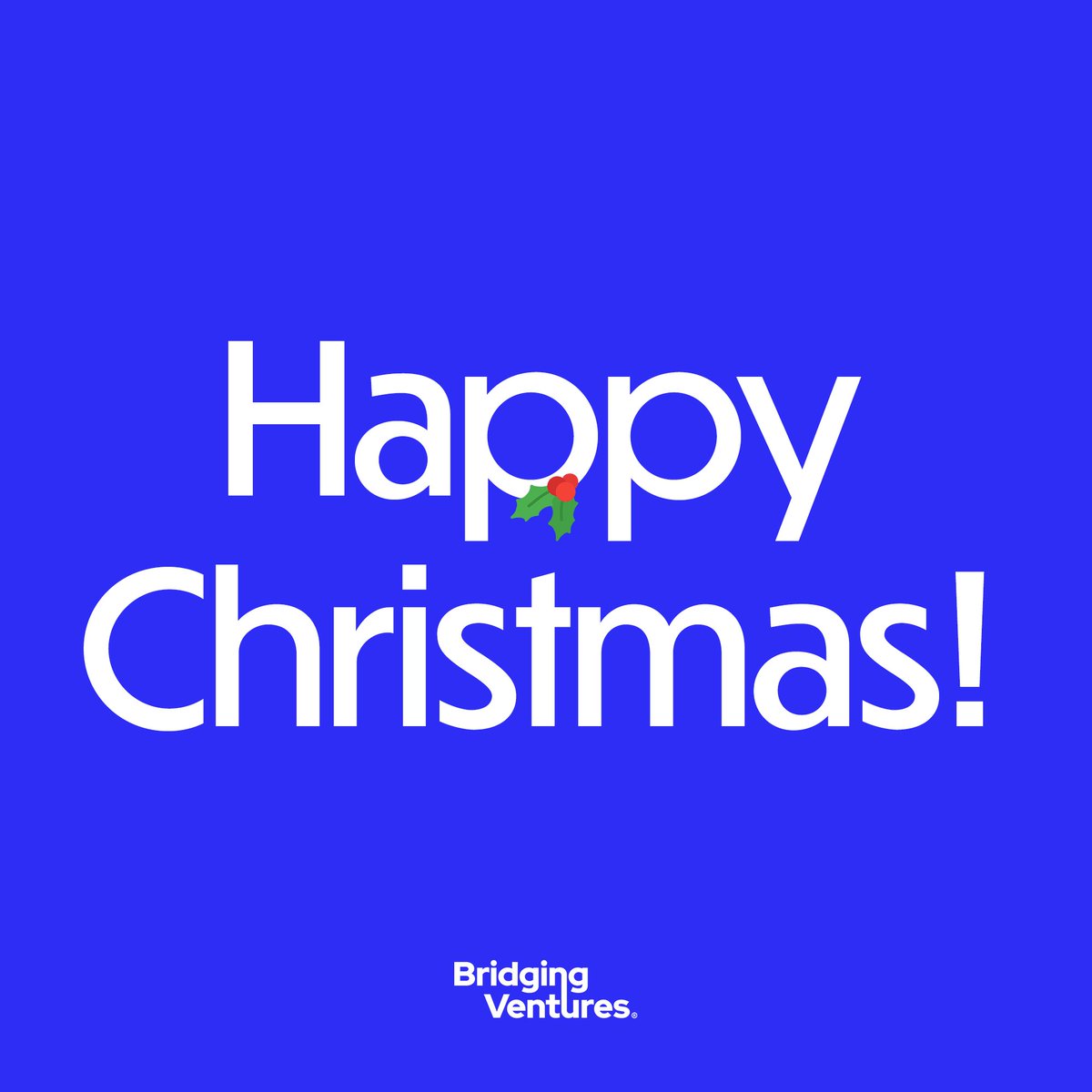 We are wishing a Happy Christmas to everyone celebrating!