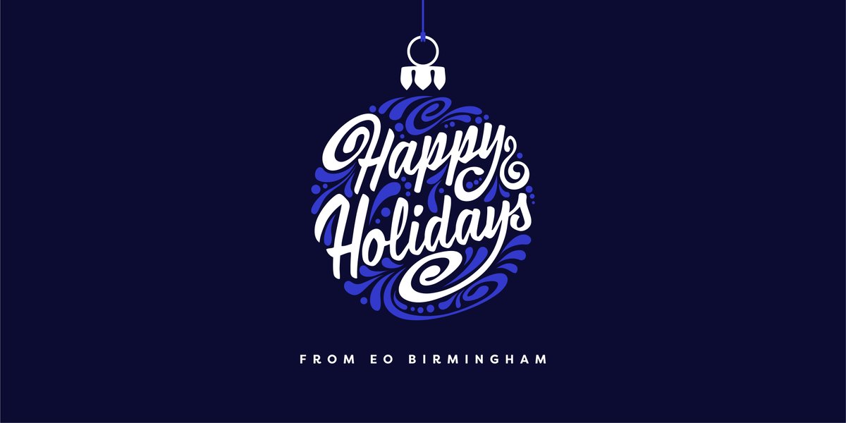 Wishing you Happy Holidays from EO Birmingham!