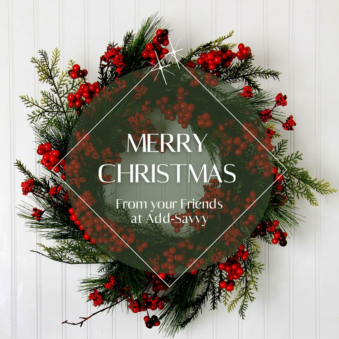 AddSavvy's tweet photo. From Us @AddSavvy: we wish our friends, family, &amp; clients a VERY Merry Christmas. Let it be happy + bright #Digital #AnnArbor #Detroit 🎄🎄🎄 https://t.co/NSFY3cPhyd