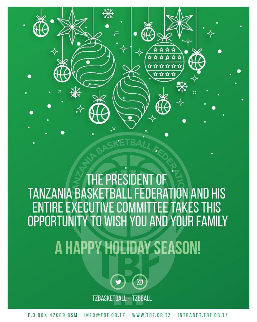 tzbasketball's tweet photo. Happy holiday season.. https://t.co/Qiz3SXA2AG