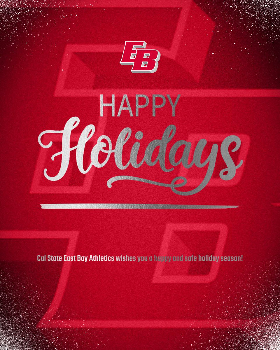 Cal State East Bay Athletics wishes you a safe and happy holiday season!

#BuildTheBrand