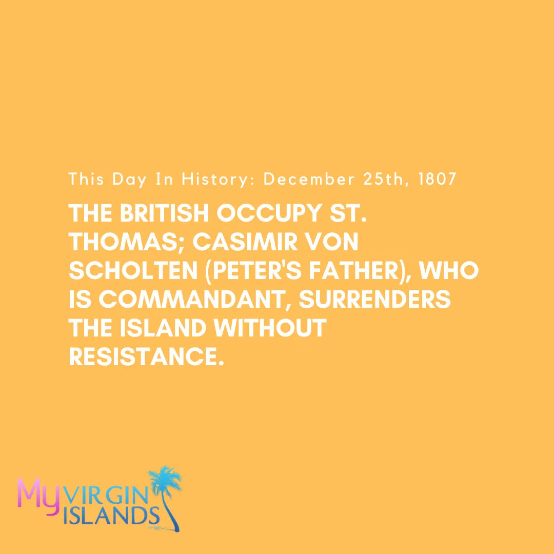 #ThisDayInHistory #MyVirginIslands