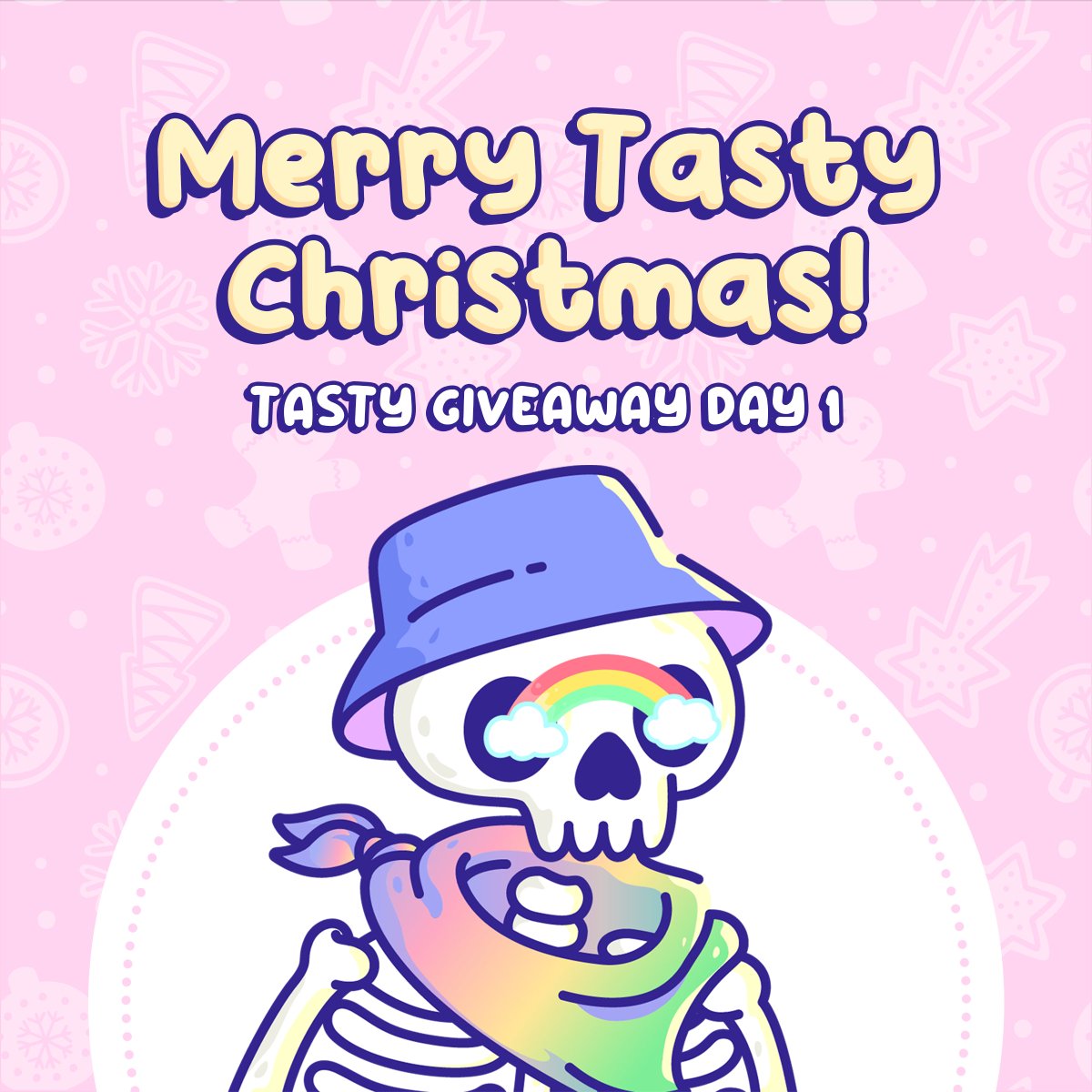 TASTY CHRISTMAS GIVEAWAY! 🎁🎄

On the first day of Christmas, 

<a href="/TastyBonesNFT/">Tasty Bones ☠️</a> gave to me:

A skeleton as an NFT! ☠️

🦴 Like and Retweet
🦴 Follow <a href="/TastyBonesNFT/">Tasty Bones ☠️</a> and <a href="/w3bmint/">Please check @webmint_io</a> 

⏰ Ends in 24 hours 

#BoneAppetit #TastyChristmas