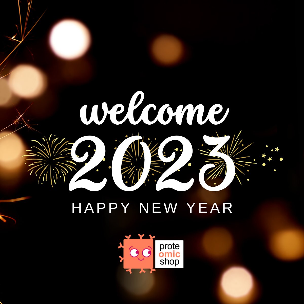 ProteomicShop's tweet photo. 2023 is finally here! 🎉 

We want to wish you a great and triumphant entry into this new year.

In 2022 we created #ProteomicShop, our e-commerce born from @fossiliontech, and we couldn't be prouder!

A year full of surprises awaits us. 🎁 https://t.co/m1FT4BL3fN