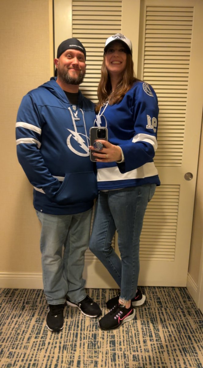 Purple_Star82's tweet photo. The @TBLightning has  a new fan! https://t.co/7F1AksXeE7