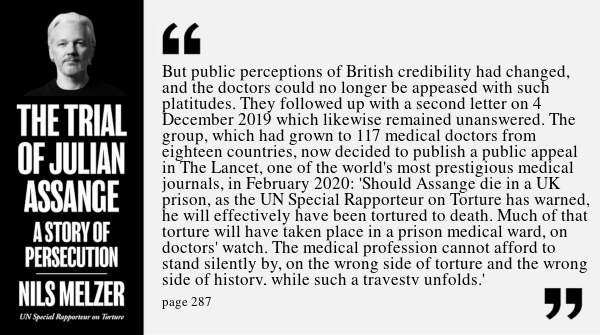 The Trial of Julian Assange tweet media