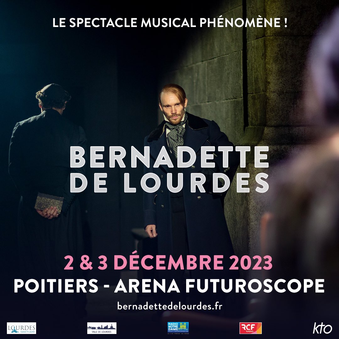 Gregodeck's tweet photo. @arena_futuroscope ? Une scène que je vais découvrir pendant la tournée de @bdelourdesmusical ! Et vous, vous la connaissez ? :)
Offrez-vous ce Noël 🎄 directement sur la Billeterie en ligne ✌️
#bernadette #tournée #tournee #show #musicaltheatre #gregorydeck #acteur #chanteur https://t.co/CFR4Lb8zqf