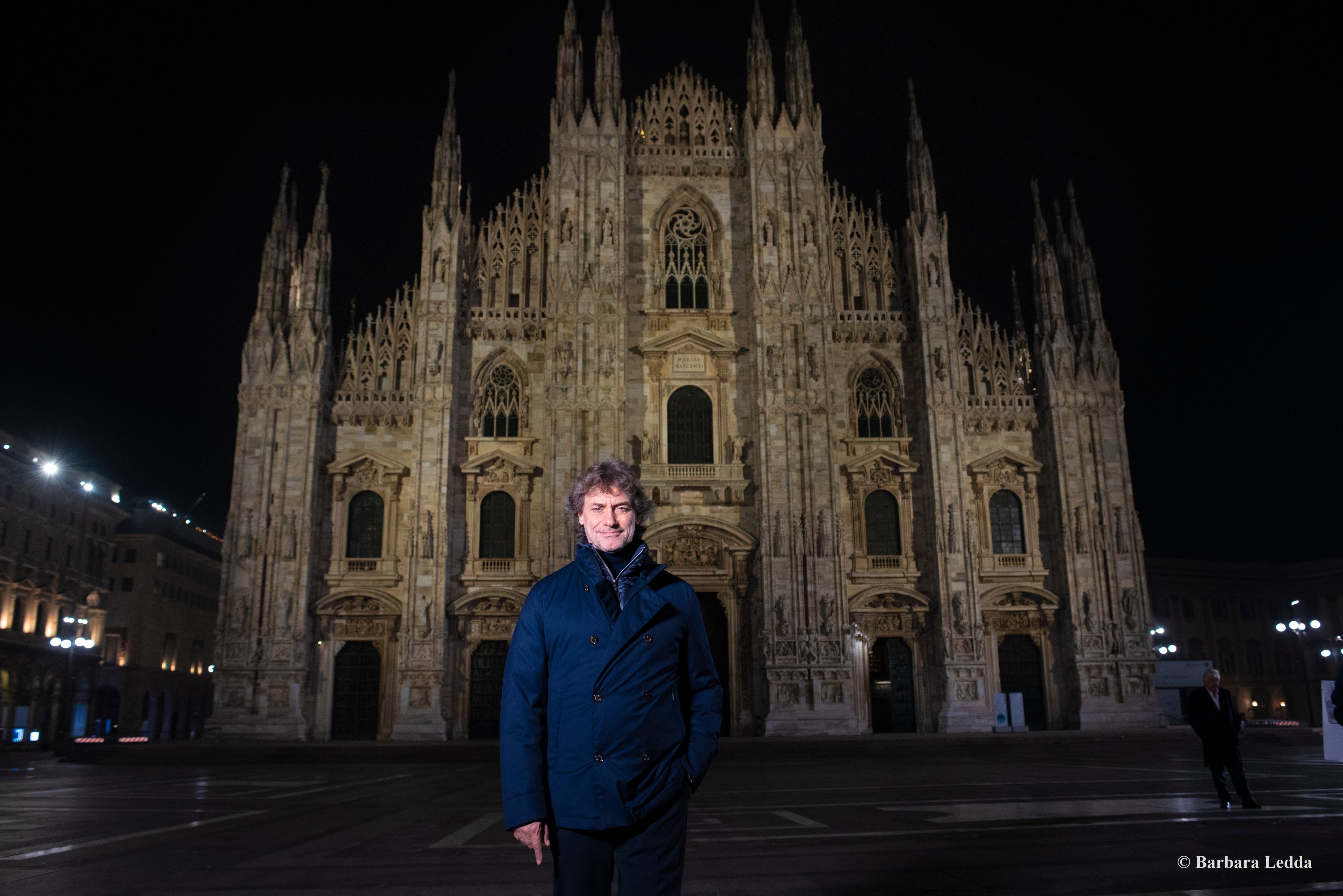 Alberto Angela, Stanotte a Milano. (Photo credit Barbara Ledda)