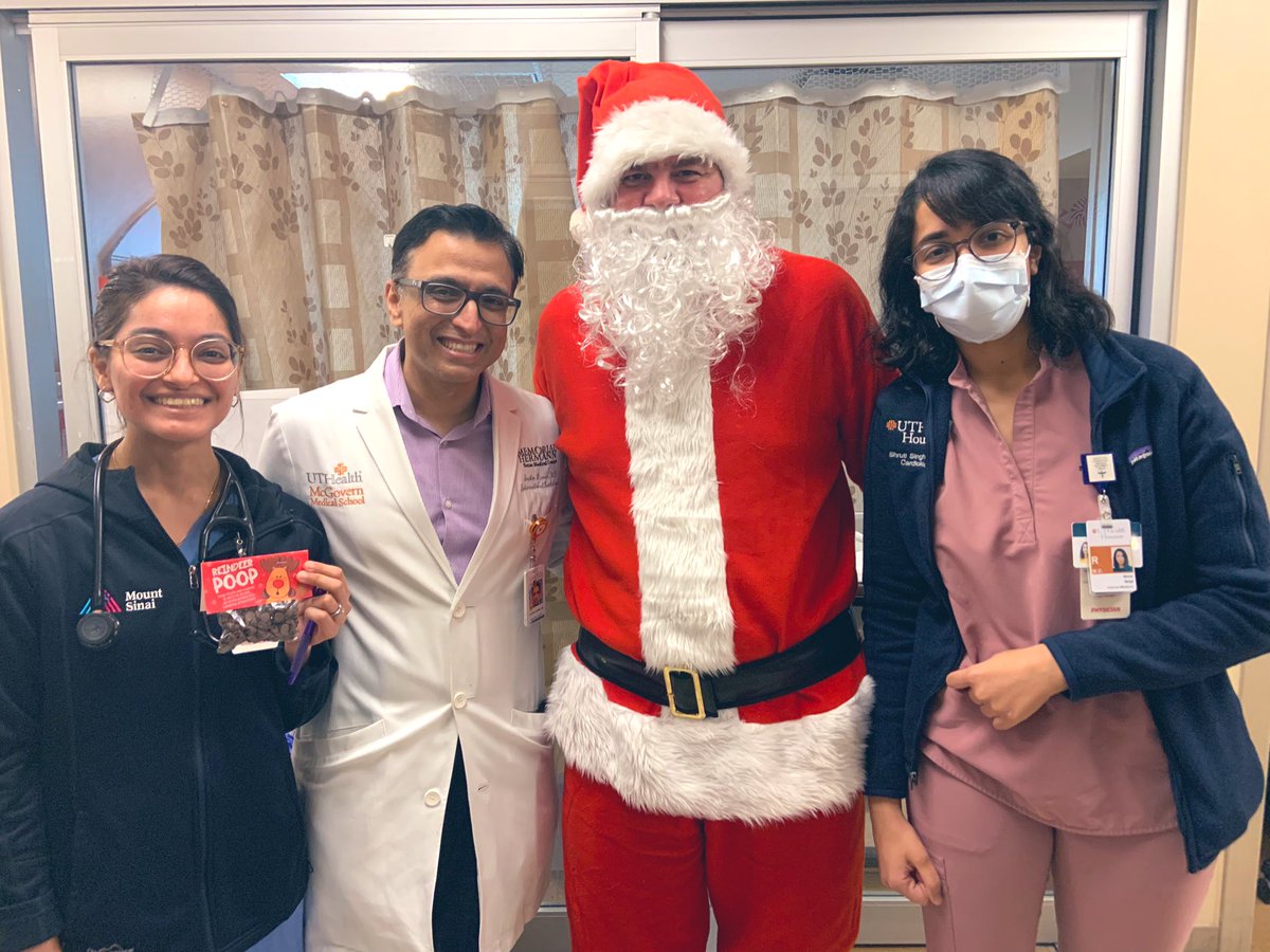 Shruti Singh (@shrutisingmd) on Twitter photo Merry Christmas from the AHF ICU team @UTHCardiology 🎄 Thankful for the day off, while @MDSachinKumar and <a href="/amnaaijaz94/">Amna Aijaz, MBBS, MPH</a> are holding down the fort! Merry Christmas from the AHF ICU team @UTHCardiology 🎄 Thankful for the day off, while @MDSachinKumar and <a href="/amnaaijaz94/">Amna Aijaz, MBBS, MPH</a> are holding down the fort!