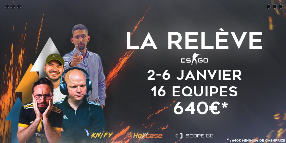 Salut les gamers !

Nous avons décidé en tant que passionnés d'organiser un tournoi du subtop français (donc désolé pour les inter qui me suivent, ce n’est pas pour vous tout ça). Dans cette période "break" de Counter-Strike, quoi de mieux qu'une mise en bouche avant la 

(1/6)