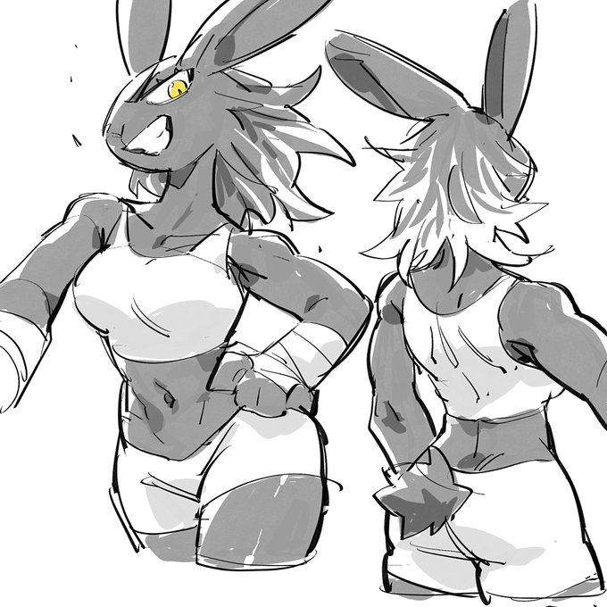 強いウサギ考えてる🐰 