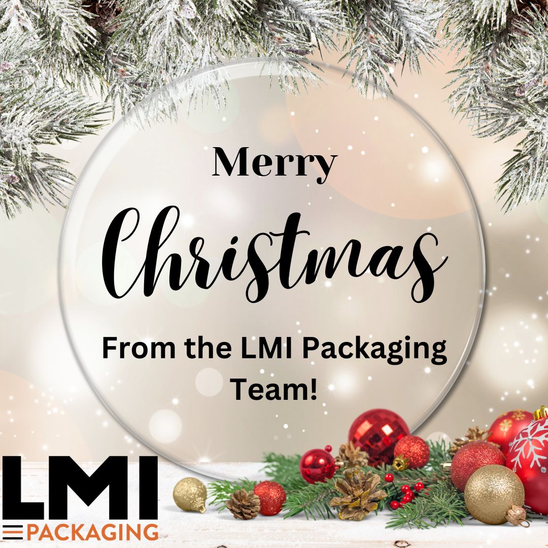 The LMI Packaging Team wishes you a Merry Christmas! We hope you have a wonderful holiday filled with joy. 🎄