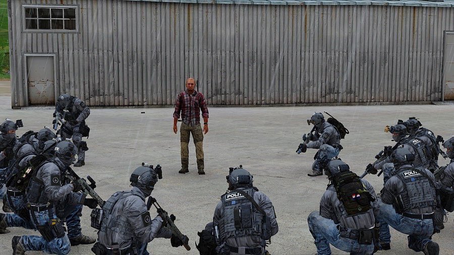 Yesterday we played as the dutch swat 🤙🏻