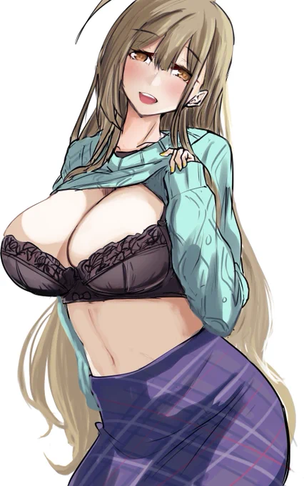 千雪・・・おっぱい見せて・・ 