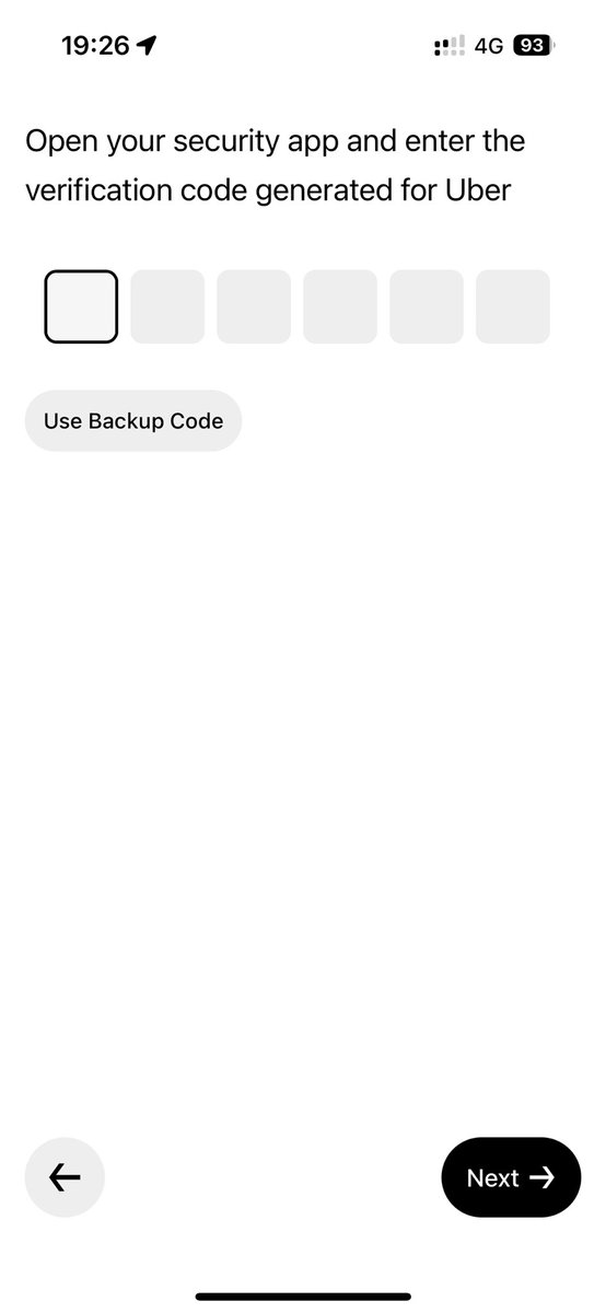 masuksharma's tweet photo. @UberINSupport Need help to remove this 2 factor verification from my Uber ID. Email ID associated with my account - masuksharma@gearheads.co.in https://t.co/RHviYHm9CM