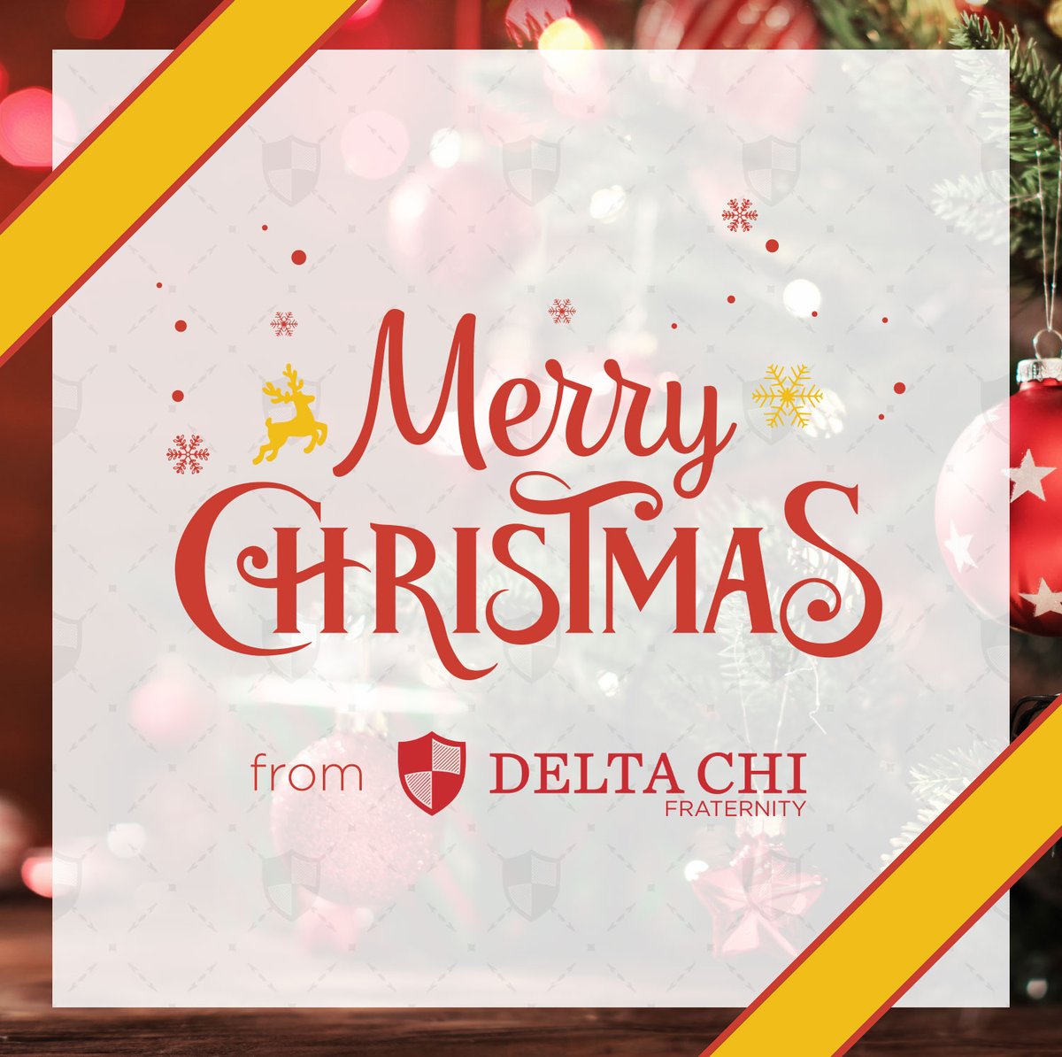 🎄 All is calm, all is bright. 🎄

From the Delta Chi Fraternity, we'd like to wish you and your loved ones a very merry and happy Christmas.