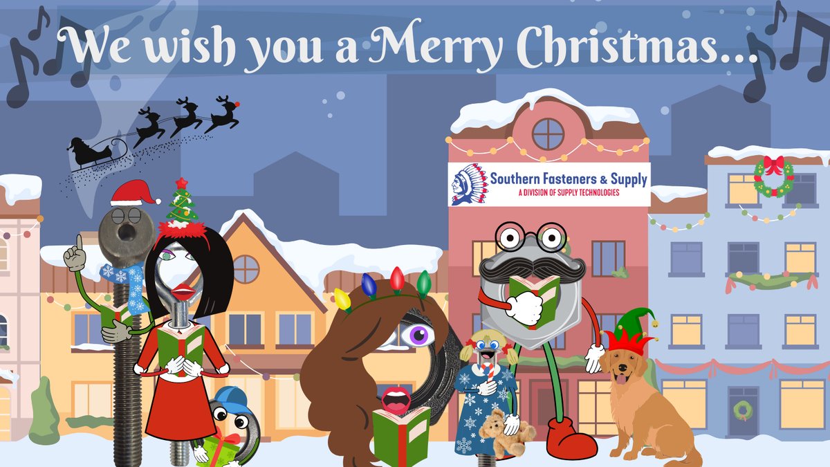 SFandS_LLC's tweet photo. May your holiday season be full of peace, joy, and happiness! Merry Christmas and Happy Holidays.

#mysfas #southernfasteners #MerryChristmas #Christmas2022 #HappyHolidays https://t.co/TnTJbxOZvH