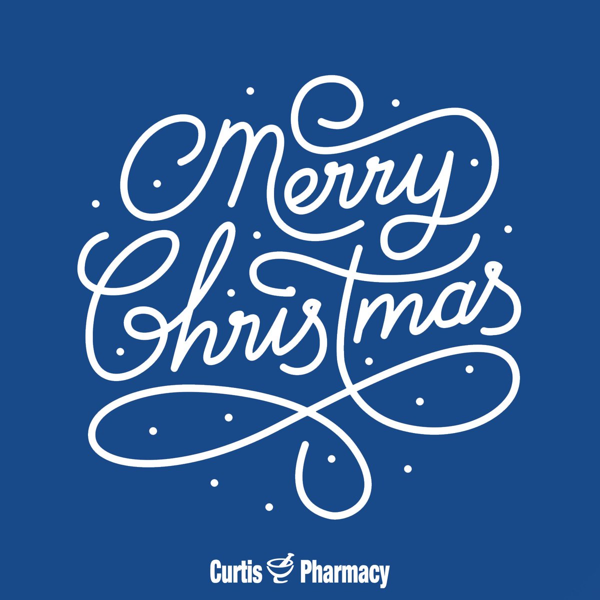 Merry Christmas from the Curtis Pharmacy family to yours! 🎄