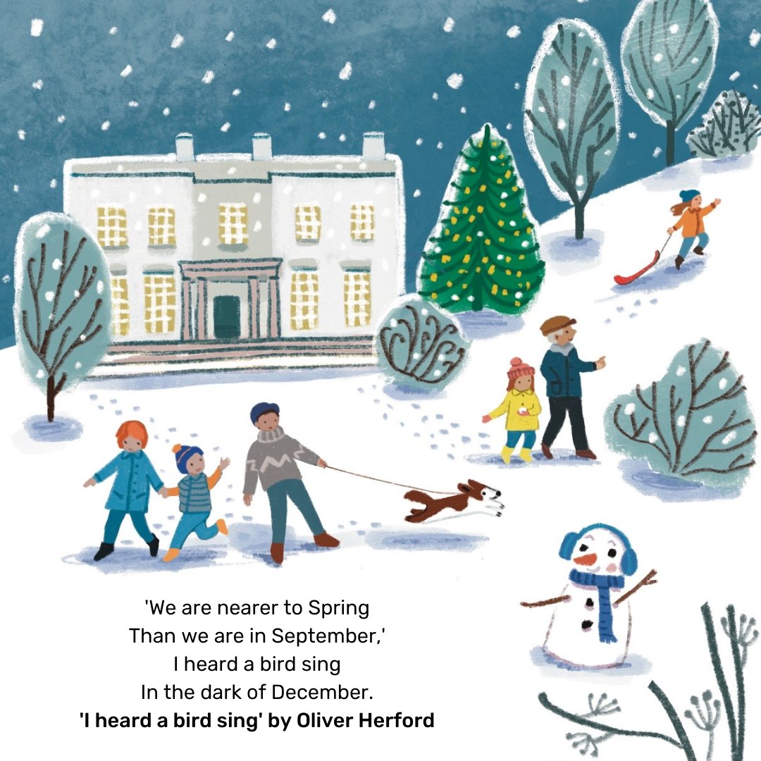 Sending good health and happiness for the festive season. We love this wintery illustration of our Calderstones HQ by Soo Pickavance ❄️🎄🎁

With our very best wishes,
All at The Reader