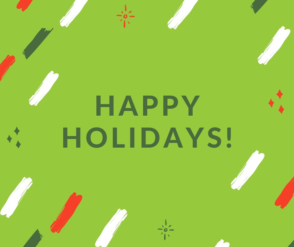 Subsite's tweet image. Wishing you a very happy holiday season from our crew to yours!