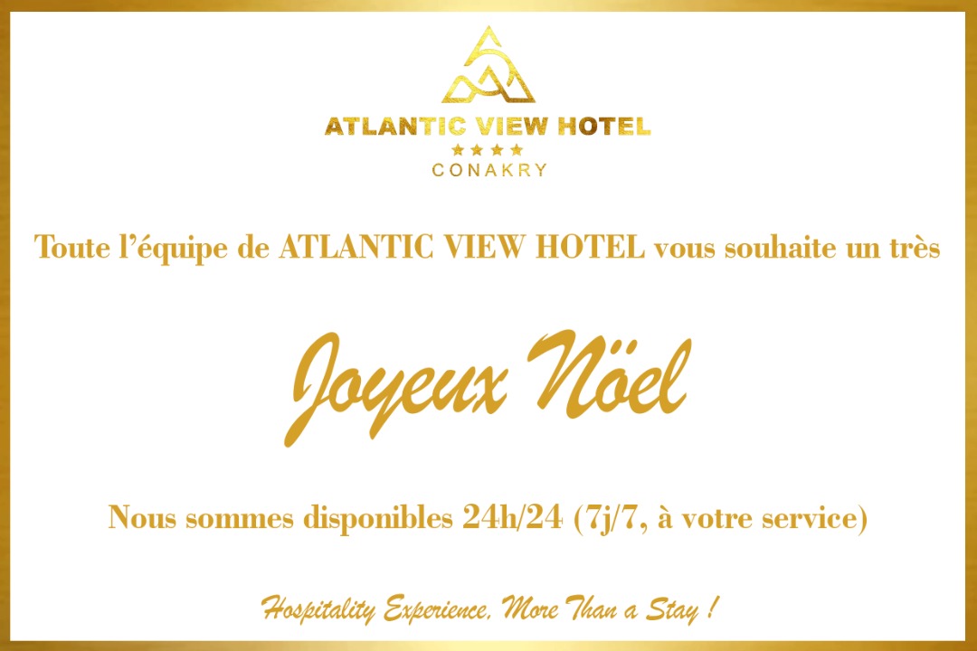 ViewHotelCky's tweet photo. 𝐀𝐭𝐥𝐚𝐧𝐭𝐢𝐜 𝐕𝐢𝐞𝐰 𝐇𝐨𝐭𝐞𝐥 et toute son équipe vous souhaite un très 𝓳𝓸𝔂𝓮𝓾𝔁 𝓝𝓸𝓮𝓵 à vous et à votre famille !
le 𝐂𝐇𝐑𝐈𝐒𝐓𝐌𝐀𝐒 𝐁𝐑𝐔𝐍𝐂𝐇 𝐅𝐀𝐌𝐈𝐋𝐘 spécialement conçu par notre chef est déjà ouvert, on vous attend !
#atlanticviewhotelcky #kibaro https://t.co/n1wv6ZYJzM