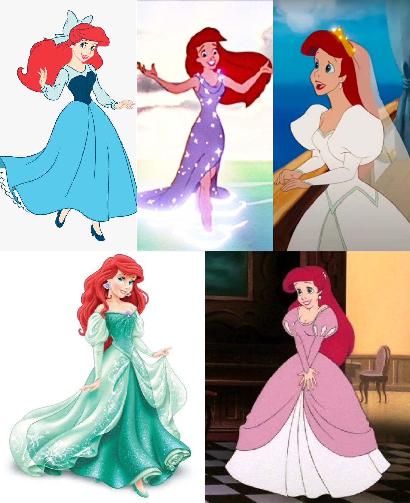 Amazon.com: Little Mermaid Ariel Princess Dress Cinderella Halloween  Costumes Dress Up Party Girls Cosplay Kids Ball Gown… : Clothing, Shoes &  Jewelry