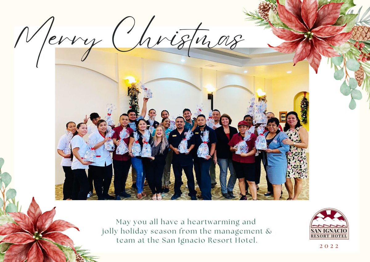 sanignaciobz's tweet photo. Merry Christmas🎅✨from the management and team at the San Ignacio Resort Hotel!

#sanignacioresort #sunnydays #belize #boutiqueresort #relax #jungleview ##theonlyjungleintown #sun #happiness #views https://t.co/PYs7PIl8hH