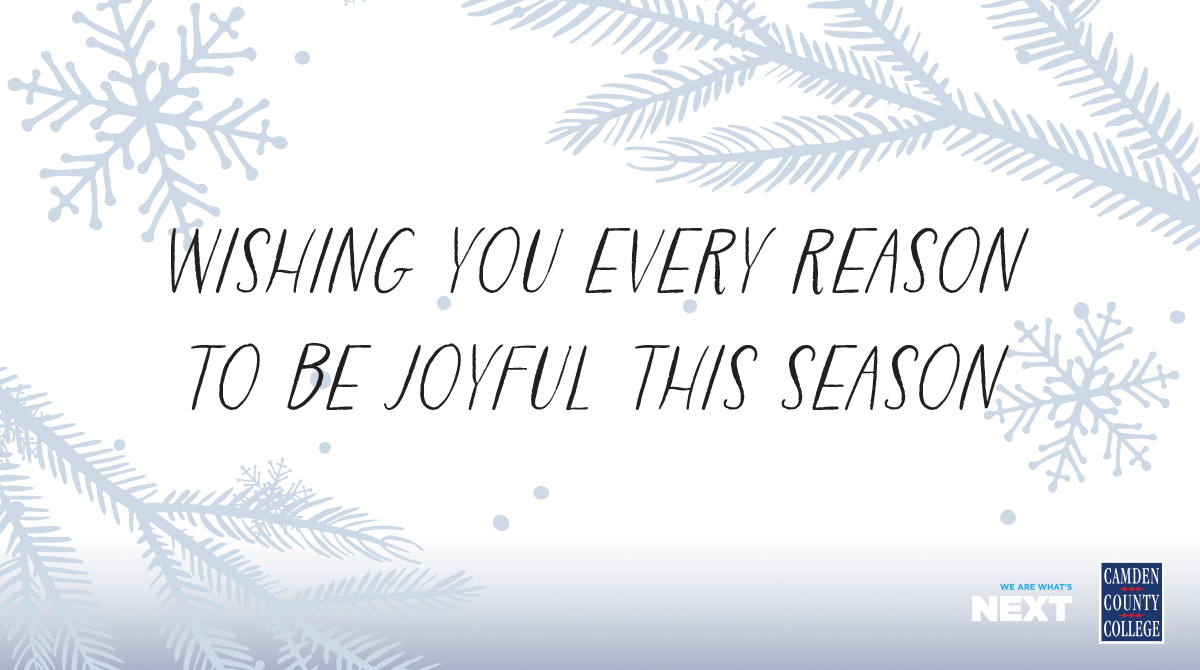 camdencc's tweet image. Happy Holidays from Camden County College!
camdencc.edu
#happyholidays #wearewhatsnext #camdencc