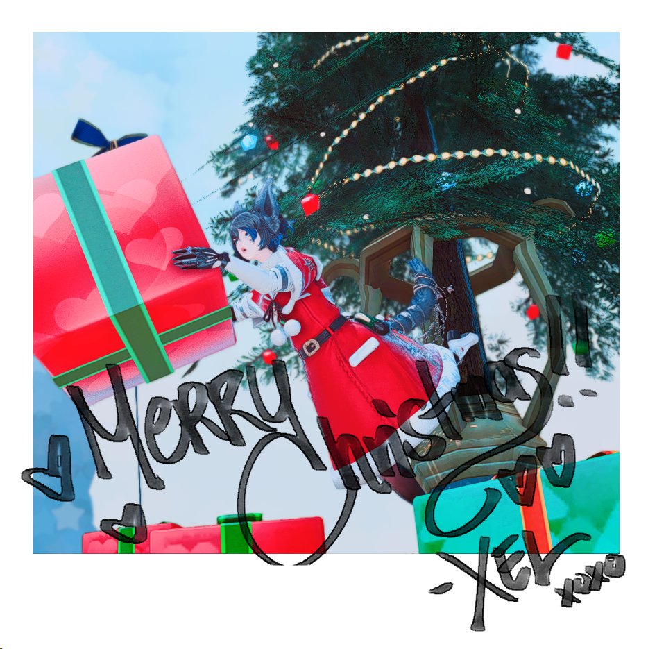 「Merry Christmas!#GPOSERS 」|Axel Diamandis 💎🐈‍⬛ || emote comms open!のイラスト