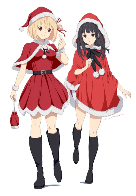 めりくりー#リコリコ 