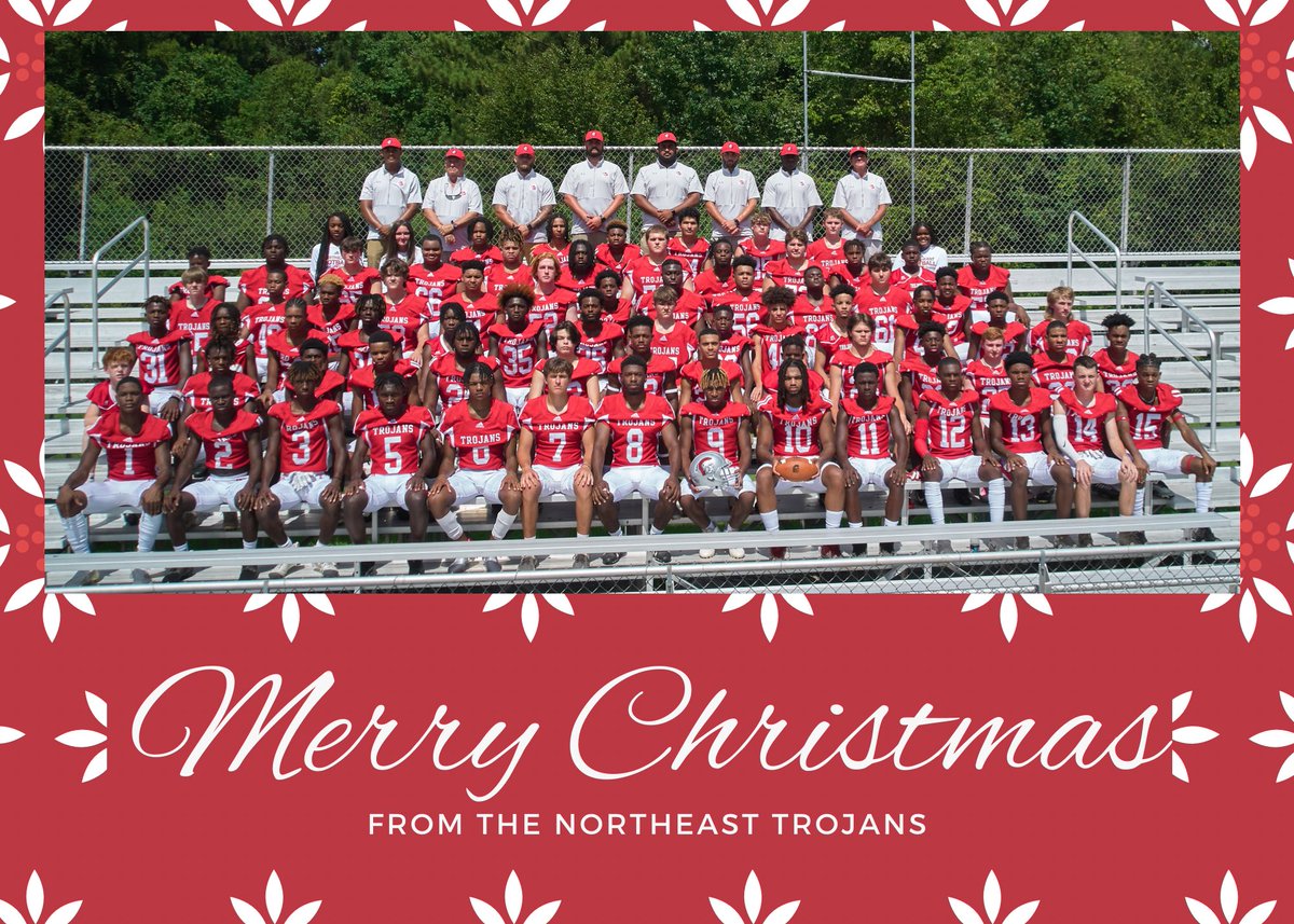 Merry Christmas to all from the Trojans, we are so blessed🎄🎄🎄