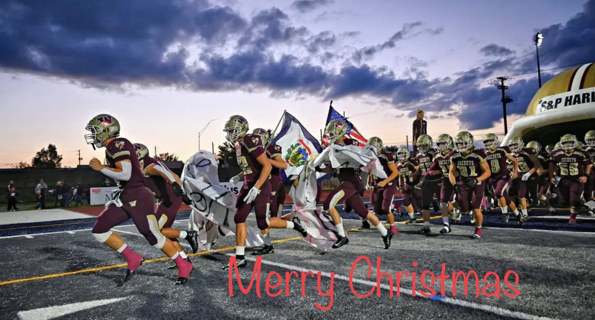 WHSFootball2020's tweet photo. Merry Christmas! https://t.co/qGxJbYhmHu