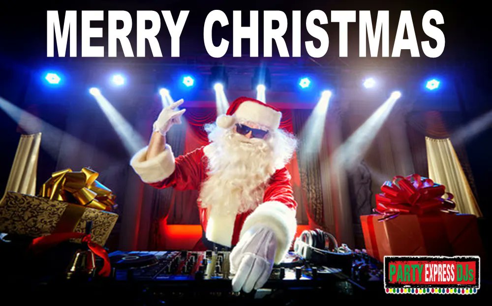PartyExpressDJs's tweet photo. Happy birthday Jesus and Merry Christmas to everyone. DJ Clause spinning all your holiday hits. #partyexpressdjs #djlife https://t.co/LFPObzKDuO