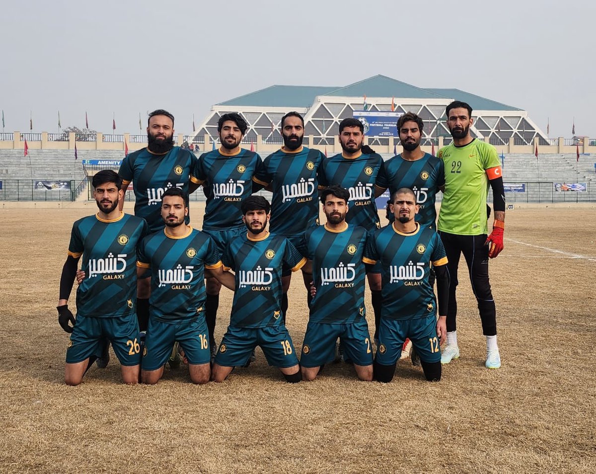 galaxyfcsxr's tweet photo. In the ongoing 18th Martyrs Memorial Football Tournament, Today we played against DFA Budgam which we won by 2-1
With this win we secure a spot in the Quarter Final where we face JK BANK tomorrow at Bakshi Stadium K.O 2:00 PM #GalaxyFC #JKFA #JKSC #JKP https://t.co/B8CoVUPbos