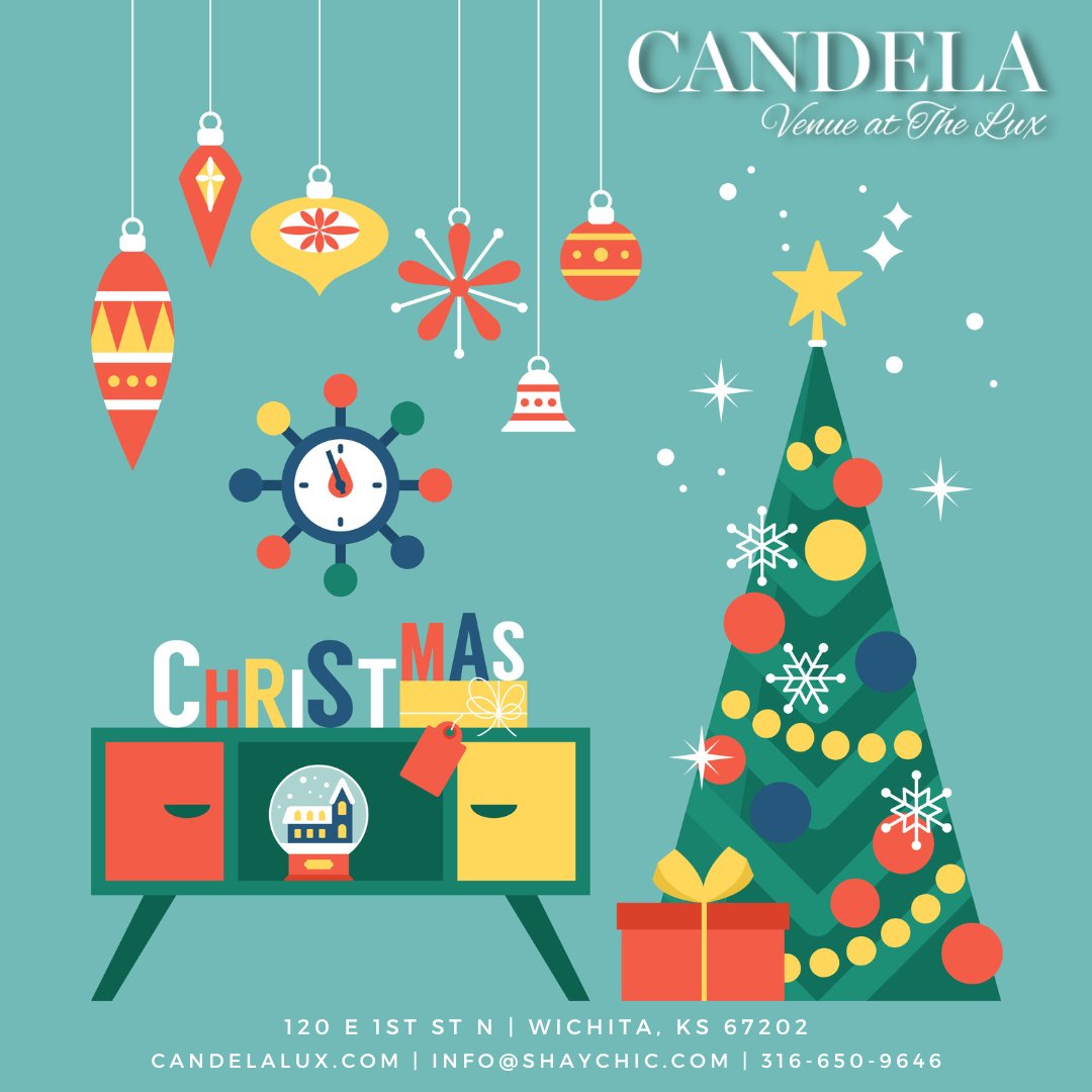 Happiest of holidays from Candela at the Lux!