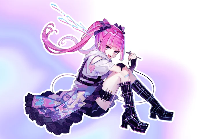 【お仕事】ArTreee様()2023年3月25日開催のガレージキット中心の展示即売会Carat2のイメージキャラクターイラストを担当させていただきました!どうぞよろしくお願いいたします～ 