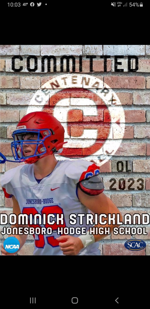 I'm very blessed and grateful to announce my commitment to Centenary  football this Christmas morning! Hope everyone has a blessed and safe Christmas! <a href="/CoachWudtee/">Keondre Wudtee</a> <a href="/CoachSavino/">Tony Savino</a> <a href="/Gents_Football/">Centenary Football</a> <a href="/coachbyrondawso/">Coach Byron Dawson</a>