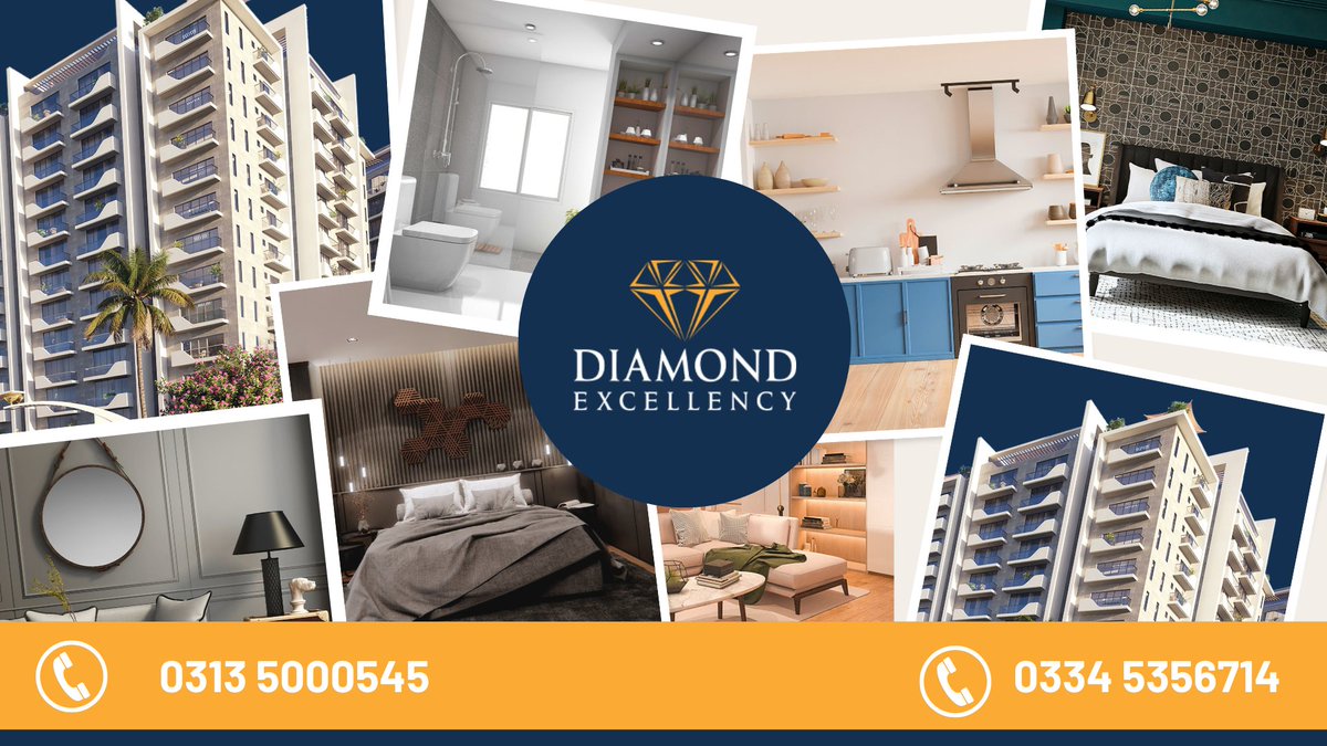diamondexcellen's tweet photo. Luxury apartment for sale on easy installment in the heart of city Bahria Town Rawalpindi Phase 7.
https://t.co/SC22unxCjY https://t.co/9HrLh3VJeV