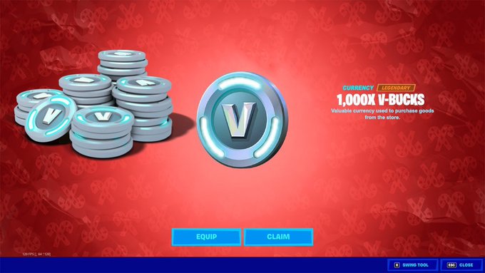 ohygtft's tweet photo. Giving 3 random people 1,000 V-Bucks who Retweet’s this tweet, no follow is needed. Ends in 24 Hours! Merry Christmas and good luck to all! ❤️ https://t.co/lu3nKRkPvy