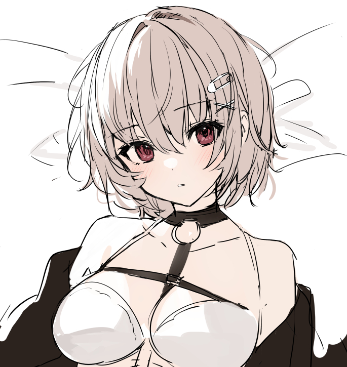 「可愛い顔描けた 」|四ノ宮よんのイラスト