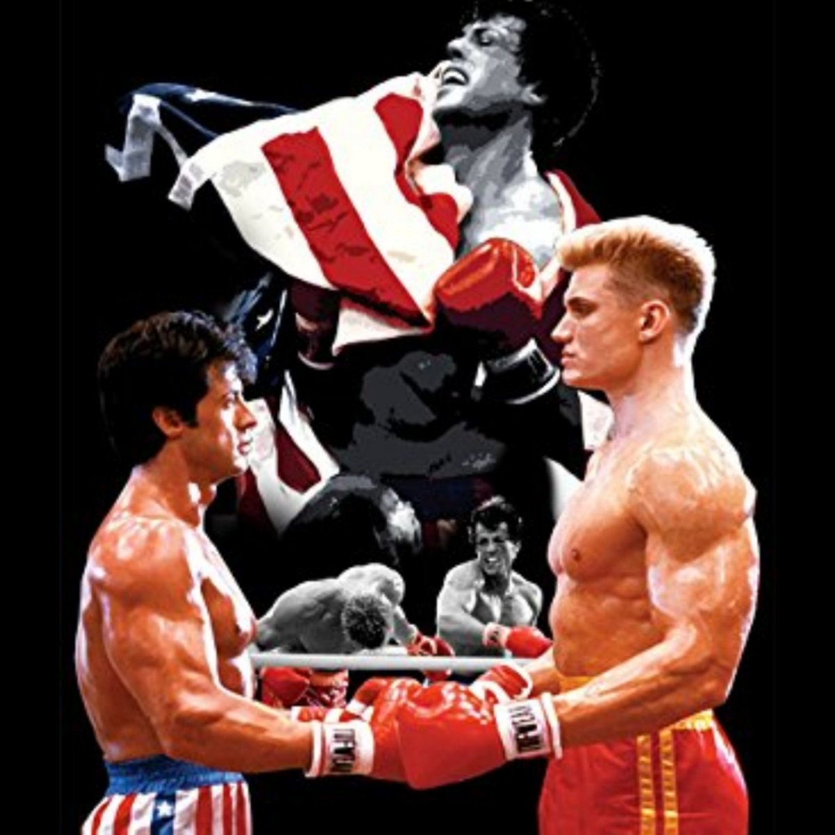 37 years ago today, in Moscow, Russia, "The Italian Stallion" Rocky Balboa defeated "The Siberian Express" Ivan Drago via 15th round knockout in what is still considered one of the greatest wars in combat sports history 🥊