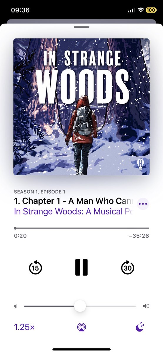 Retweeting to keep this tradition going! Thankful for everyone involved in <a href="/instrangewoods/">In Strange Woods</a> for gifting us this masterpiece🎄❄️🧭🎙️🎧