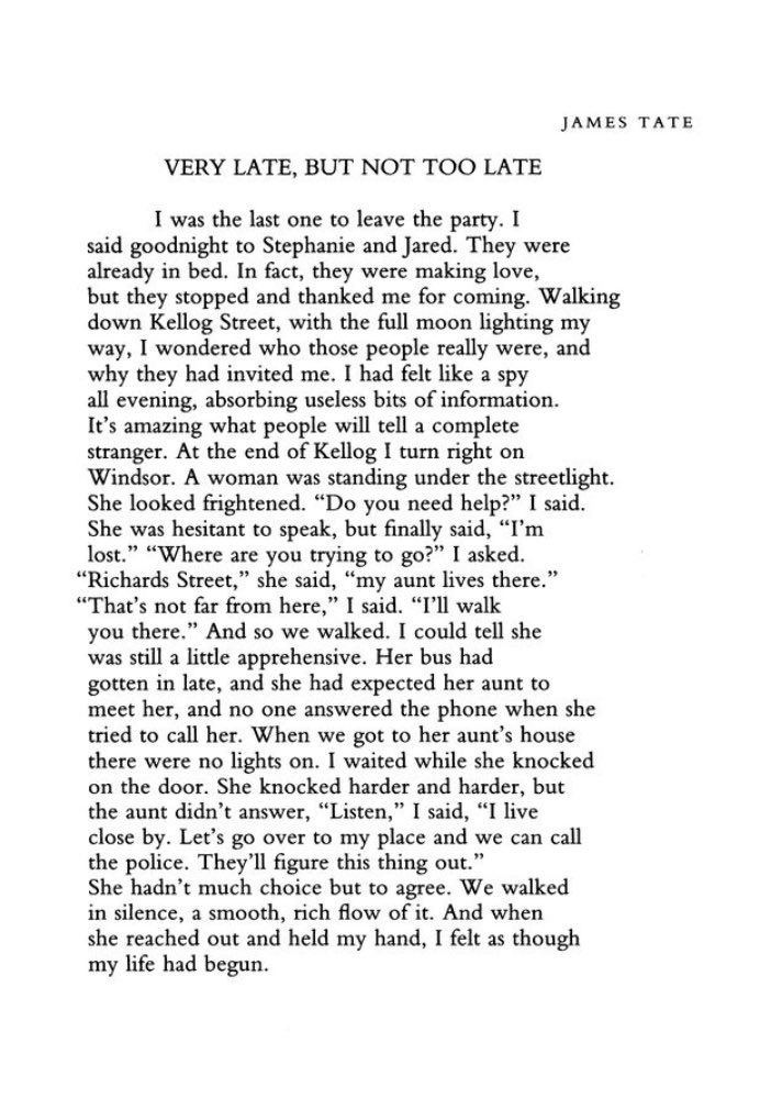 CarolineBirdUK's tweet image. ‘I was the last one to leave the party’ 

- James Tate