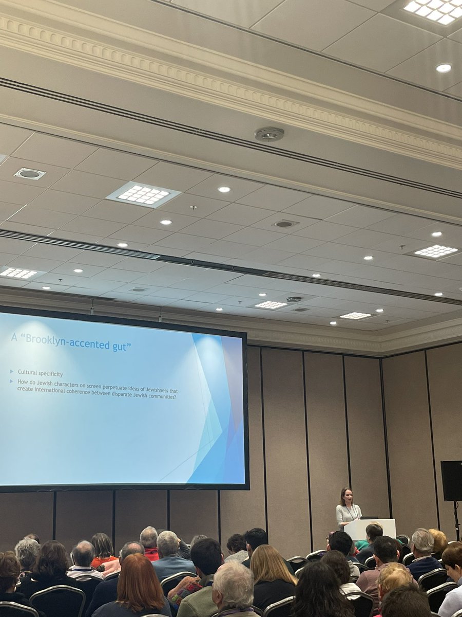 Jews on screen with <a href="/jrwagz/">Dr Julia Wagner</a> - exploring when it works, when it doesn’t, and why it matters! Thinking about internal/external representation, method acting and we got to watch clips from The Big Lebowski &amp; The Merchant of Venice 🎥 #LimmudFestival2022