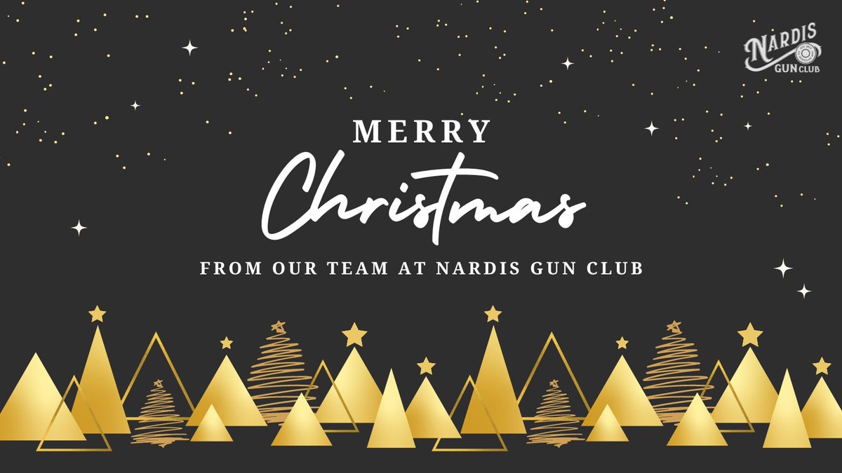 NardisGunClub's tweet photo. Merry Christmas from your Nardis Gun Club family!
We're closed December 25th and 26th. We will reopen with regular business hours on the 27th.
#MerryChristmas #gunrange #sanantonio #SATX #indoorgunrange #HappyHolidays2022 #Thankful #merrychristmas2022 #holidayhours https://t.co/ltt2SCYpUW