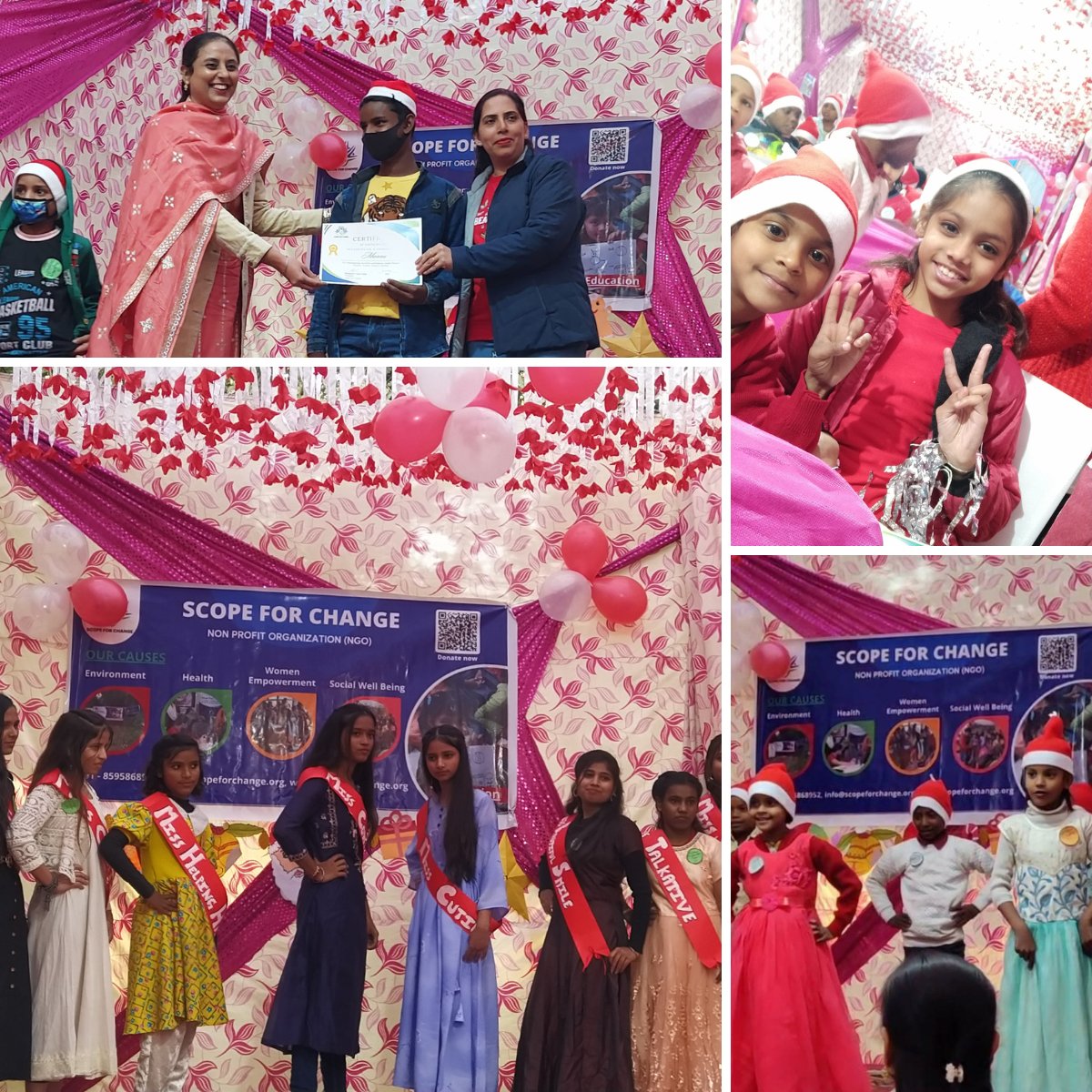 ScopeChange's tweet photo. Merry Christmas from the students of Scope for Change Learning Center.
They participated in various activities and donors, supporters and parents were amazed to see the confidence level of the kids. 
#change #learning #students #scopeforchange #event #video #share https://t.co/1zxY2Yc2Up