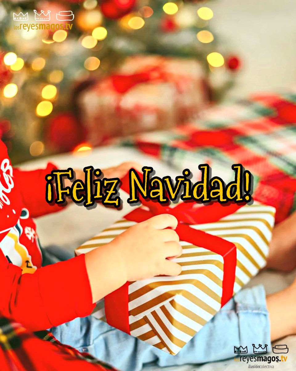 ¡Os deseamos FELIZ NAVIDAD! 👑👑👑

 し〇⟆ ᖇᕮჄᕮ⟆ ⲘᗩᎶ〇⟆ Ƭ⋎ 👑🌟 #ilusióncolectiva 💫

#LosReyesMagosTV 👑👑👑